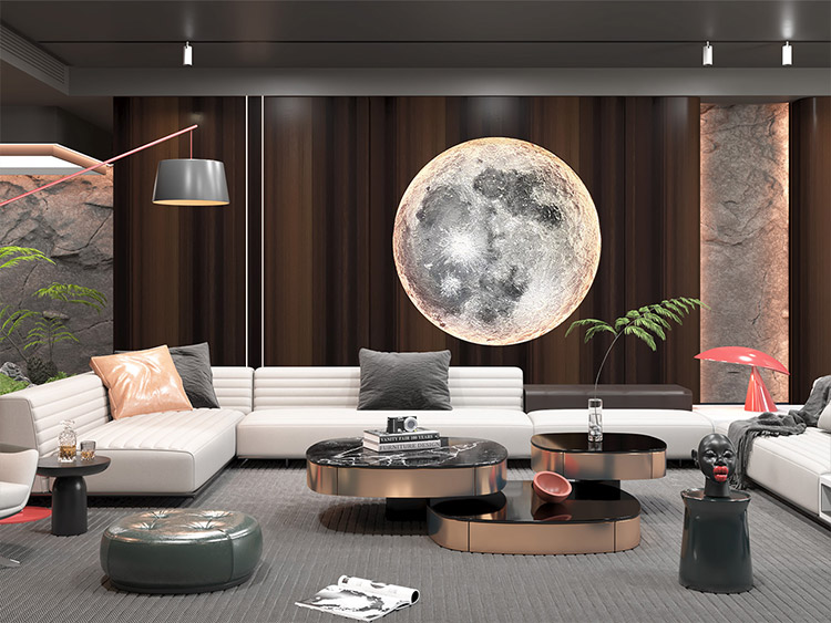 現(xiàn)代輕奢風格-客廳