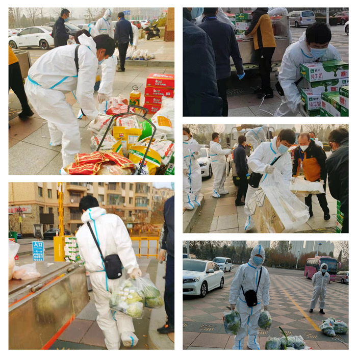 鵬鴻抗疫志愿者風(fēng)采